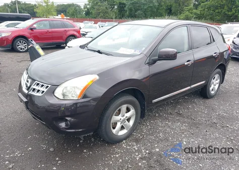 2013 Nissan Rogue S from USA, damaged, VIN JN8AS5MV2DW619949